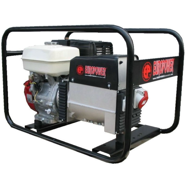 Бензогенератор EUROPOWER ЕР 5000 T 3X230V для ж/д