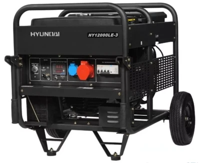 Бензиновый генератор  Hyundai HY 12000LE-3